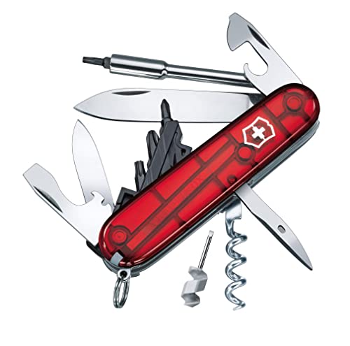 Victorinox Swiss Army Knife, Cyber ​​Tool S, Multitool, Swiss Army Knife with 27 functions, blade, corkscrew, mini screwdriver 1.5 mm on sale