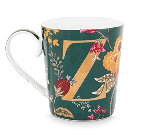 PiP Studio 51002269 Floral Fantasy Alphabet Becher green Z 0,35 l (1 Stück) im Sale