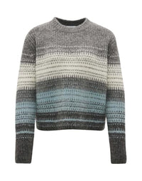 Thumbnail for OPUS Damen Pullover | Strickpullover PRADETA Boxy Fit mit Alpaka Glacier Blue, 42 im Sale