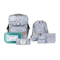 Thumbnail for SCHOOL-MOOD - Schulranzen Set Aqua, 7-teilig - Timeless Air+ - ergonomischer Schulranzen Jungen & Mädchen - Schultasche für Kinder in der 1. bis 4. Klasse - Aqua (Nordic Collection), Einheitsgröße im Sale