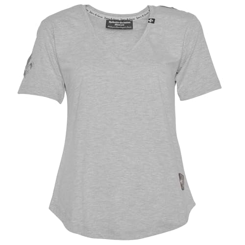 Roberto Geissini T-Shirt Basic Women - Grey im Sale