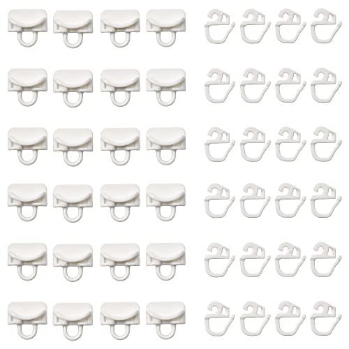 IKEA VIDGA gliders and hooks, white on sale