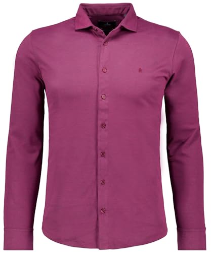 RAGMAN Herren Softknit-Polo Kent-Kragen, modern fit 4XL, Silbergrau-023 im Sale