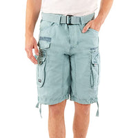 Thumbnail for Geographical Norway Panoramique Men - Men's Bermuda Shorts Short Men - Men's Sport Cargo Shorts Summer - Regular Men's Shorts Chino Bermuda Shorts Fit (Sky Blue L) on Sale