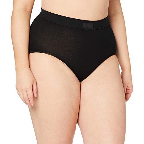 sloggi Damen Double Comfort Maxi Slip, Black, 50 im Sale
