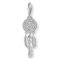 Thumbnail for Thomas Sabo Damen Charm-Anhänger Traumfänger Charm Club 925 Sterling Silber 1424-051-21 im Sale