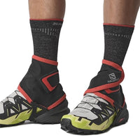 Thumbnail for Salomon Trail Gaiters High Unisex Gamaschen Trail Running Wandern MTB Lauf, Leichte Handhabung, Haltbarkeit, Trail Running Wandern MTB Laufz, Schwarz, im Sale