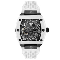 Thumbnail for Philipp Plein Men's Watch Automatic The $KELETON PWBAA2324 Silicone on Sale