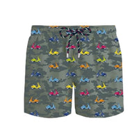 Thumbnail for NALINI 03128210100C000.10 Art.N2 10 60 Men's Swimming Boxers MILITARY on Sale