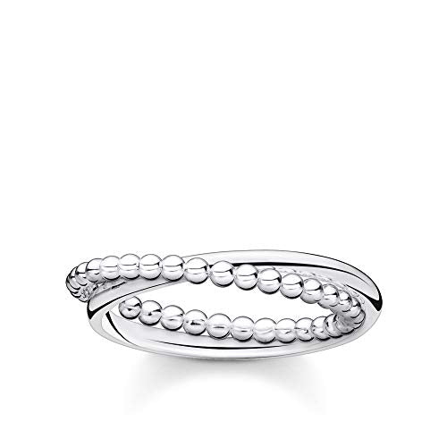 THOMAS SABO Ring doppel Kugeln silber 925 Sterling Silber TR2321-001-21-48 im Sale