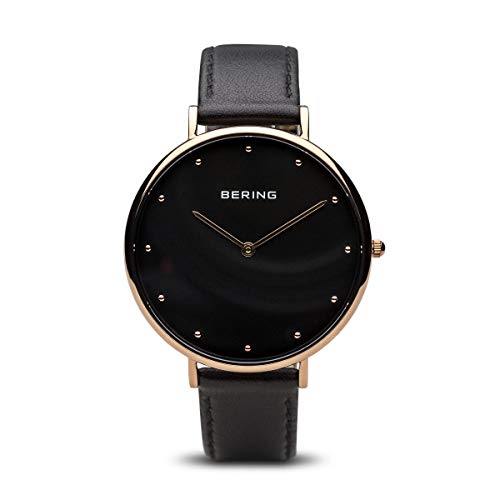 BERING Damen Uhr Quarz Movement - Classic Collection mit Kalbsleder und Saphirglas 14839-462 Armbandsuhren - 3 AT im Sale