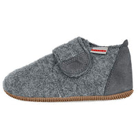 Thumbnail for Giesswein Unisex Kids Oberstaufen Unlined Slippers, Slate 01719 EU on Sale