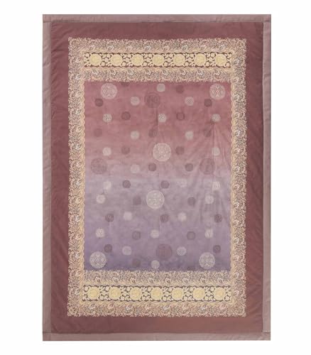 Bassetti PALLAVICINO Plaid made of 100% cotton in the color Grigio G1, dimensions: 135x190 cm - 9330110 on sale