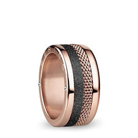 Thumbnail for BERING Interchangeable ring combination for women in rose gold & black with unique Twist & Change system, Tejo on sale