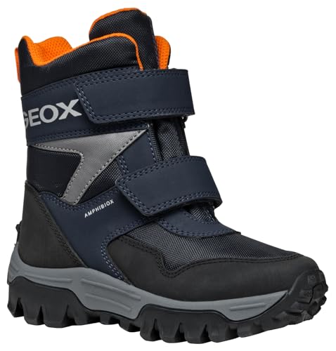 Geox J Himalaya Boy B ABX Snow Boot, ROYAL/Black, EU im Sale