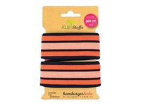 Thumbnail for Albstoffe Stripe Me College Weekender Band Blue Navy-luce Rosso-Nude im Sale