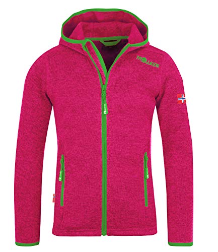 Trollkids Girls Jondalen Jacket XT 128, pink on sale