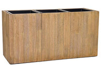Thumbnail for VIVANNO Planter Plant Trough Wooden Maxi Brown (35x64x25) on Sale