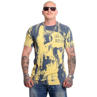 Thumbnail for Yakuza Herren Crashed Skull Allover Acid T-Shirt, Parisian Night, im Sale