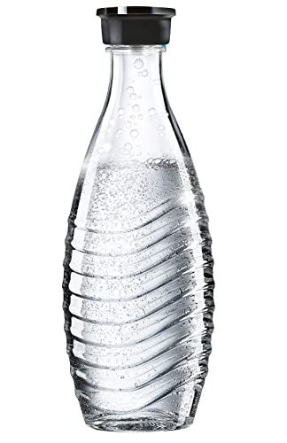 SodaStream Single Pack Glaskaraffe, Ersatzflaschen geeignet für die SodaStream Wassersprudler Crystal und Penguin, 1x 0,6 Glaskaraffe im Sale