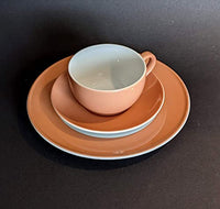 Thumbnail for Dibbern SONDERAKTION - Originalware Solid Color - Kaffeetasse m.U. 0,25 + Teller 21 cm - blush - NEU im Sale