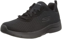Thumbnail for Skechers Damen Dynamight 2.0 Eye To Eye Sneaker, Black Mesh Durabuck Trim, 37.5 EU im Sale
