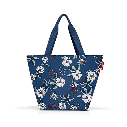 reisenthel shopper garden blue Spacious shopping bag and elegant handbag in one Made of water-repellent material on sale