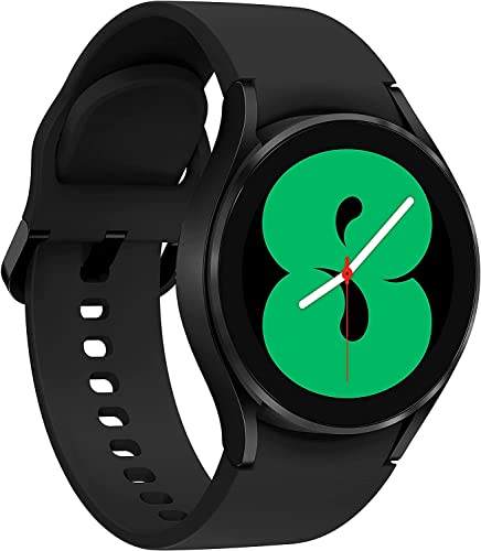 Samsung Galaxy Watch4, Round Bluetooth Smartwatch, Wear OS, Rotating Bezel, Fitness Watch, Fitness Tracker, mm, Black [EU Version] on Sale
