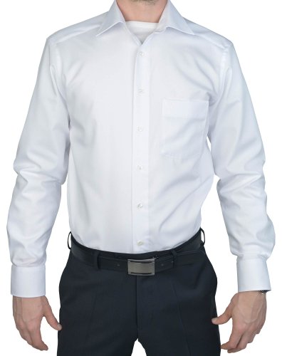 MarVelis shirt Modern Fit white non-iron, color white, on sale