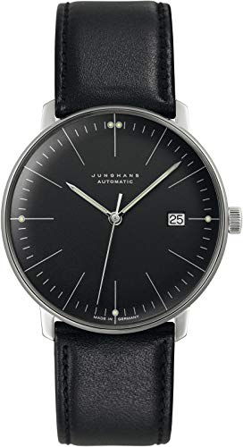 JUNGHANS max Bill Men's Automatic Watch with Sapphire Crystal Black 27/4701.02 on Sale