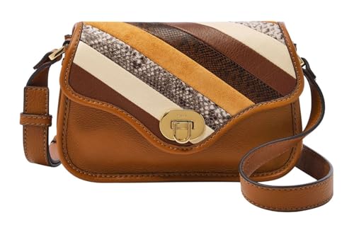 Fossil Tasche für Damen – Heritage Leder Mini Flap Umhängetasche, ZB1873888 – 21,6 cm x 14 cm B x 5,1 cm H im Sale