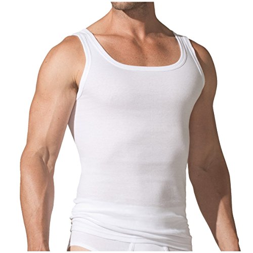 Götzburg Herren Unterhemden Feinripp 10er Pack (M, 10 x weiß) im Sale