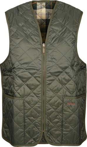 Barbour Quilted Waistcoat - SAGE - 44 on sale