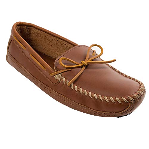 Minnetonka Men's Double Bottom Cowhide Moccasin im Sale