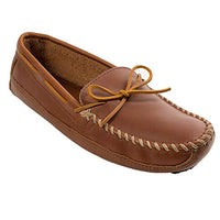 Thumbnail for Minnetonka Men's Double Bottom Cowhide Moccasin im Sale