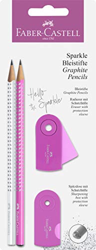 Thumbnail for Faber-Castell 218477 - Schreibset Sparkle, pearl pink/weiß im Sale