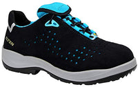 Thumbnail for ELTEN Sicherheitsschuhe IMPULSE Lady aqua Low ESD S1P, Damen, Textil, Stahlkappe, leicht, sportlich, Schwarz/Türkis, Größe: 40