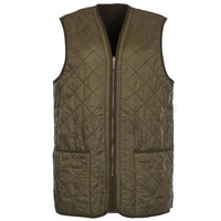 Thumbnail for Barbour Men's Vest Polarquilt Waistcoat MLI0002 Olive on Sale