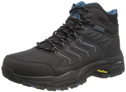 Skechers Women's Arch FIT Dawson RAVENO Trekking Shoes, Black, 45 EU on sale