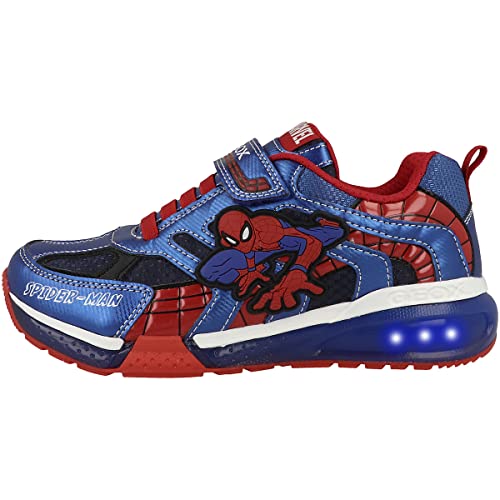 Geox Boys' J Bayonyc Boy B Sneakers, Navy Royal, 30 EU on Sale