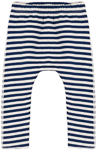 Petit Bateau Baby Jungen Hose, Blau Medieval / Beige Montelimar, 6 Monate im Sale