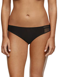 Thumbnail for Passionata P48H30 Damen Nais Slip Polyester Uni Streifen-Dessin Gummizug Stretch, Groesse 36, schwarz im Sale