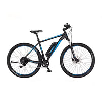Thumbnail for Fischer E-Mountainbike, MONTIS EM 1724.1 E-Bike MTB für Damen und Herren, RH 51 cm, Hinterradmotor 45 Nm, 48 V Akku, matt schwarz - blau, 29 Zoll im Sale