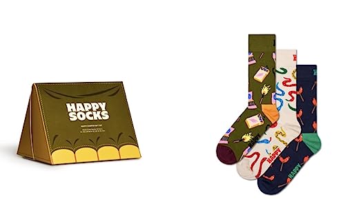 Happy Socks 3-Pack Happy Camper Socks Gift Set 36-40 on sale