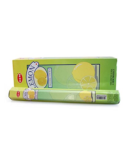 Räucherstäbchen Zitrone Lemon Marke HEM 6 Packungen im Sale