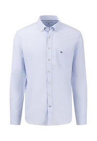 Thumbnail for FYNCH-HATTON Soft Cotton Oxford Shirt Check/ on Sale