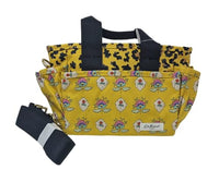 Thumbnail for Cath Kidston Mini Tripper Crossbody Tote Bag Leopard Print in Yellow PVC Reverse Coated Cotton, gelb, Mini im Sale
