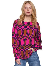 Thumbnail for Emily van den Bergh - Damenbluse 8068 - Pink, 36 im Sale