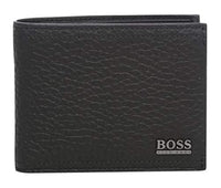Thumbnail for BOSS Men's Wallet 100% Leather in Black Manprio on Sale