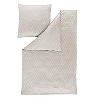 Thumbnail for ESTELLA Bed Linen Tizian | Pebble | 135x200 + 80x80 cm | Non-iron interlock jersey quality | Easy-care and dryer-safe | Ideal four-season bedding | 100% cotton on sale